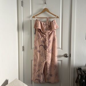 NWT Aritzia Babaton Altamiro Jumpsuit - Pink / Floral (6)